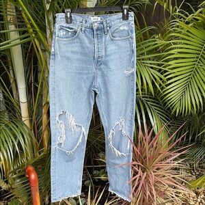 AGOLDE 90s Distressed Grunge High Rise Jeans size 26